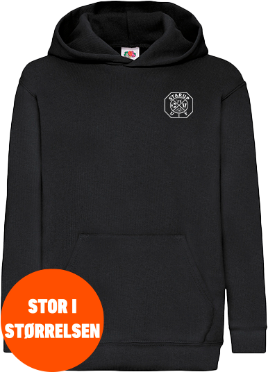 Fruit of the loom - Starup Uif Hoodie Kids - Zwart