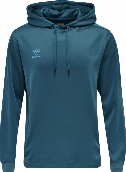 Hummel - Core Xk Hoodie - Blue coral & deep lake