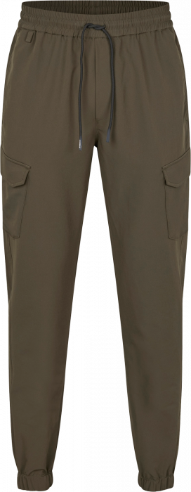 ID - Cargo Stretch Pants - Olive