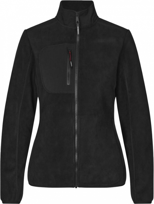 ID - Fleece Jacket Women - Schwarz