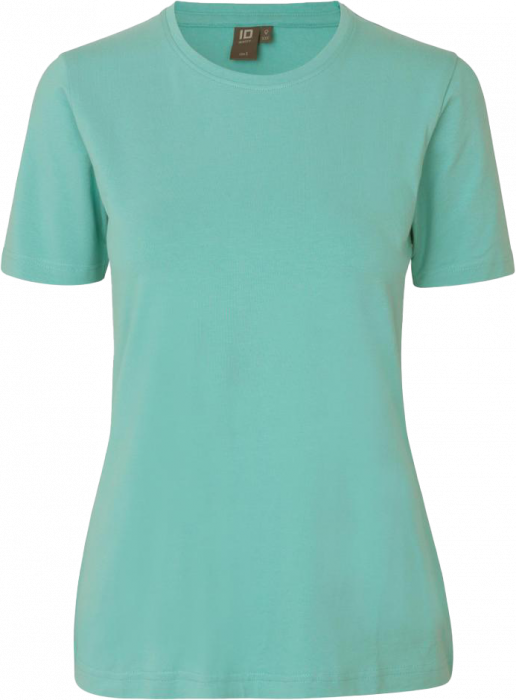 ID - Stretch T-Shirt Women - Støvet Aqua