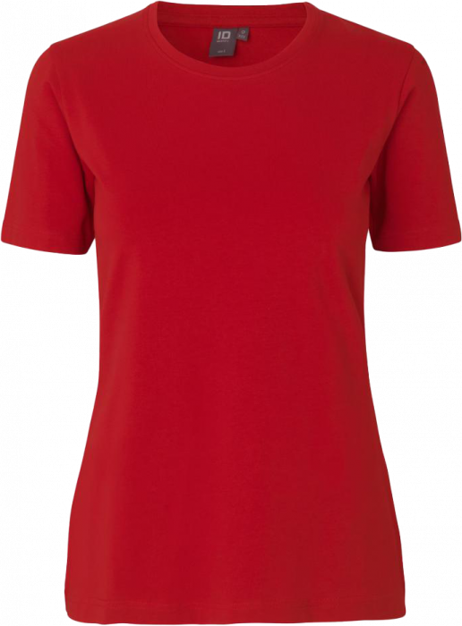 ID - Stretch T-Shirt Women - Rood