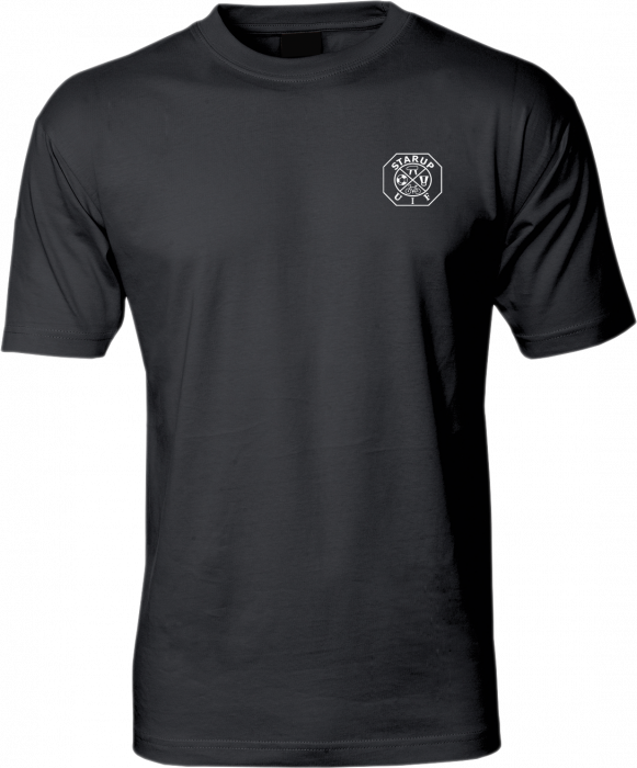 ID - Starup Uif Cotton T-Shirt Adults - Preto