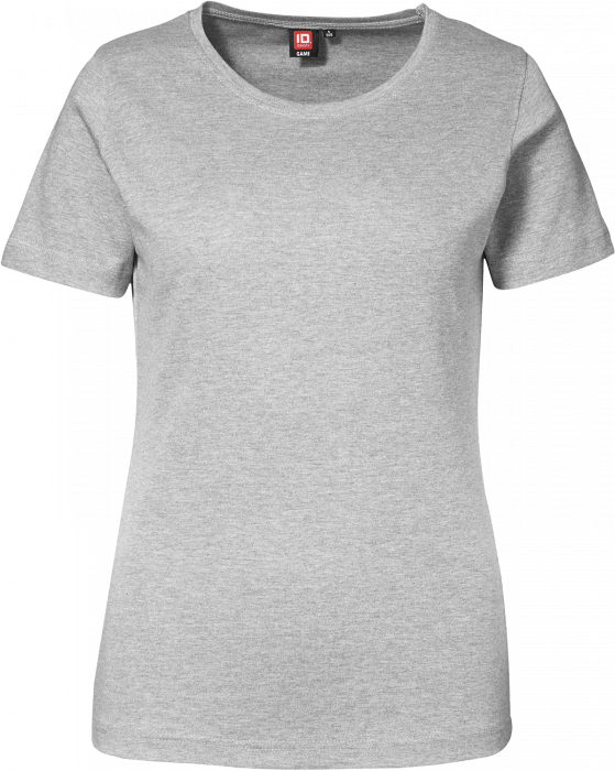 ID - Interlock Tee Women - Grey Melange