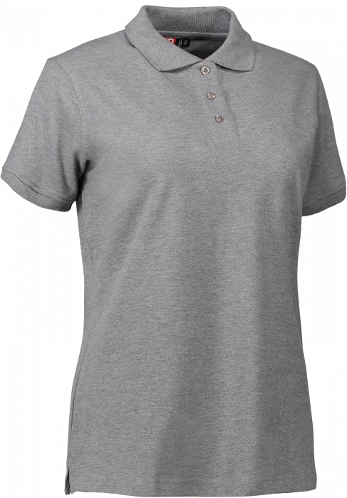 ID - Polo Stretch (Woman) - Grey Melange