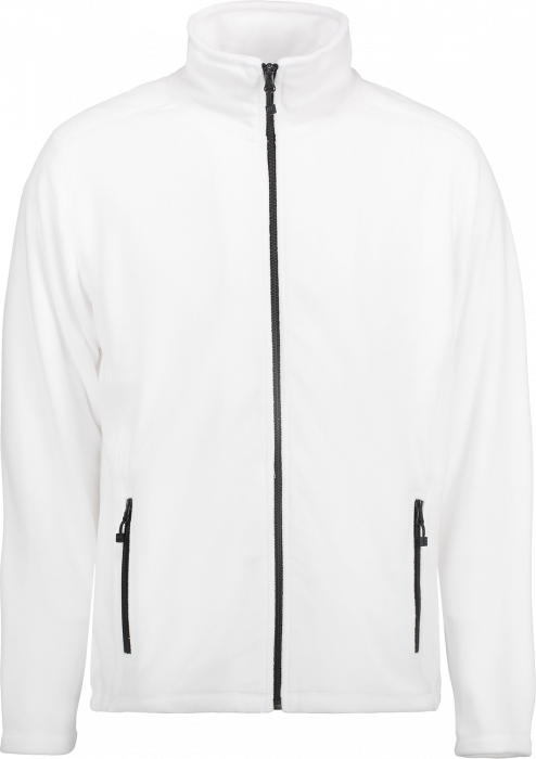 ID - Micro Fleece Cardigan Men - Weiß