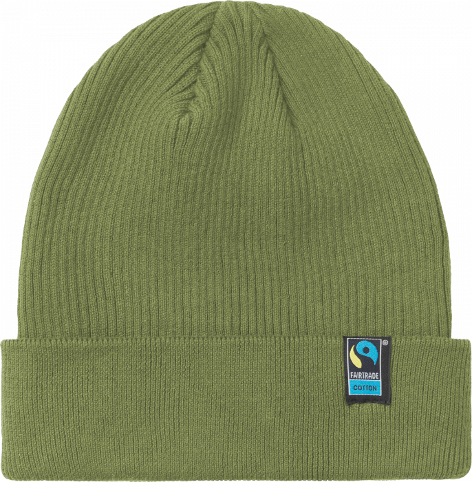 Neutral - Organic Mixed Knit Beanie - Military