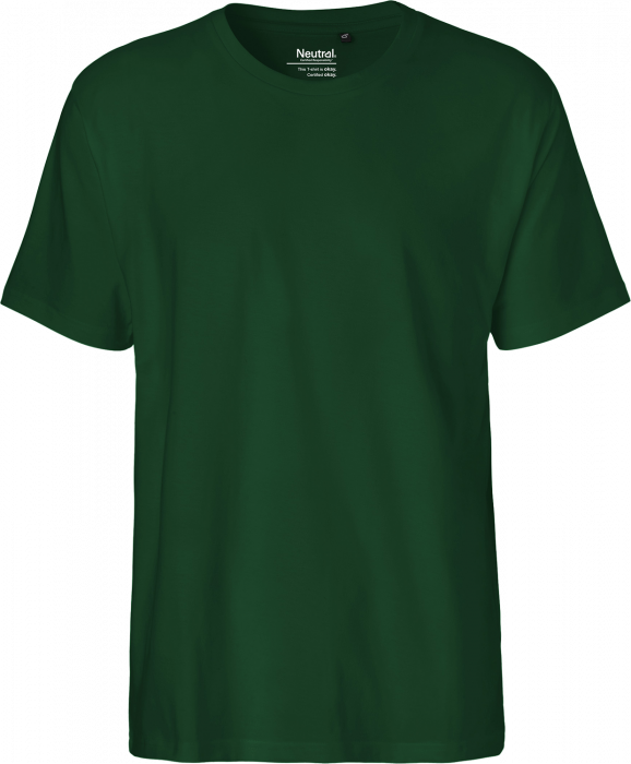 Neutral - Organic Classic Cotton T-Shirt - Bottle Green