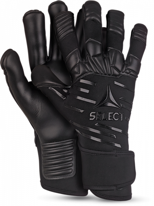 Select - 90 Flexi Kids Goal Keeper Gloves V23 - Black & black