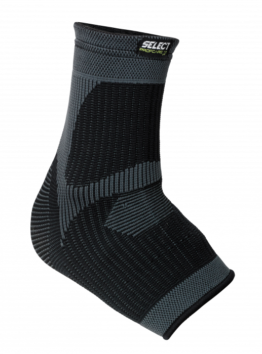 Select - Profcare Elastic Ankle Support - Preto & cinzento