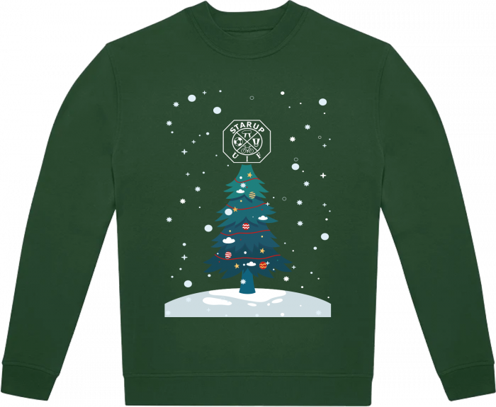 B&C - Starup Uif Christmas Jumper Kids - Bottle Green