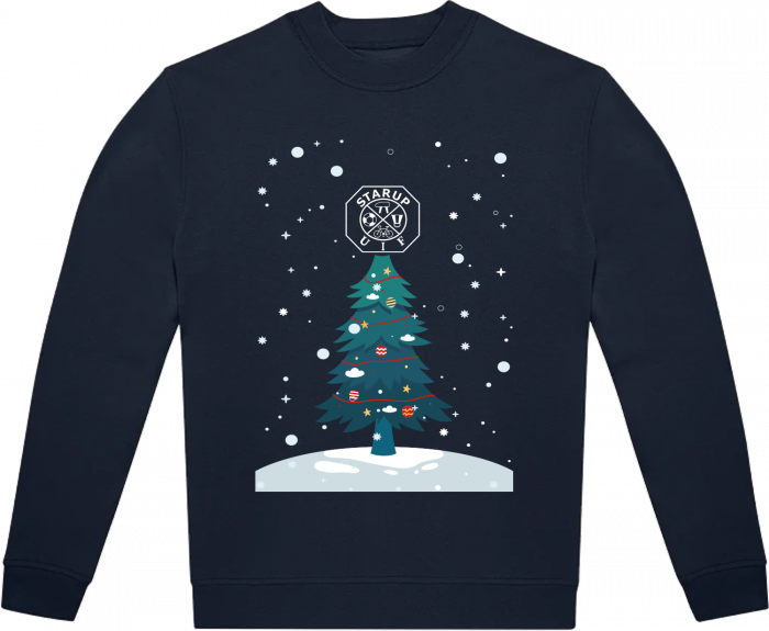 B&C - Starup Uif Julesweater Børn - Navy