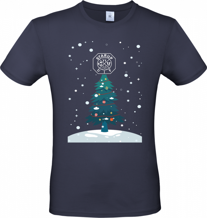 B&C - Starup Uif Christmas T-Shirt Adults - Marino